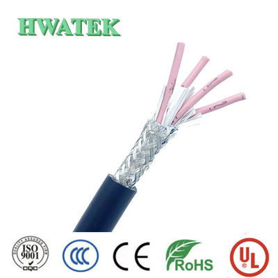 Cavo USB 2.0 UL2103 1P×26AWG + 2C x 28AWG schermato in rame stagnato flessibile, isolamento XLPE, guaina in PVC, 300V, 105℃, treccia