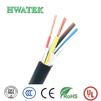 il rame nudo del rivestimento di PVC 300V ha incagliato l'UL 2103 4C×20AWG+P 105℃ del cavo multipolare