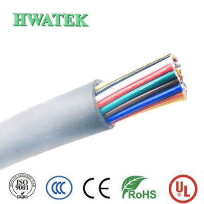 Cavo industriale flessibile UL2464 in rame stagnato intrecciato con isolamento in PVC e guaina in PVC 3P 24AWG OD 6,2 mm