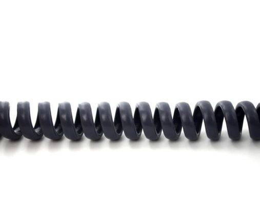 6C × 18AWG + 18C × 24AWG fili di rame in scatola isolante in PVC materiale TPU 80°C Cavo a spirale 300V