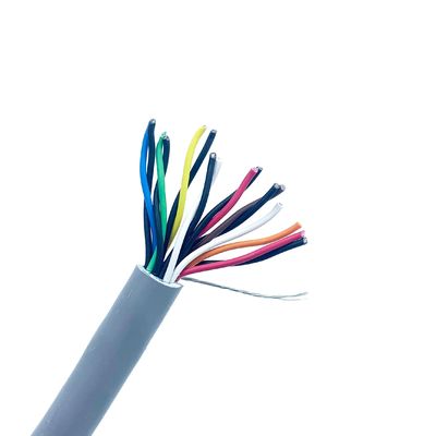 Cavo flessibile industriale UL2468 in rame stagnato intrecciato con isolamento SR-PVC e guaina in PVC 15C×24AWG+ADB