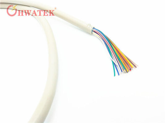 Cavo flessibile industriale UL2468 in rame stagnato intrecciato con isolamento SR-PVC e guaina in PVC 15C×24AWG+ADB