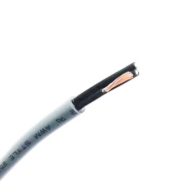 Cavo di controllo flessibile industriale con isolamento in PVC, tensione nominale 1000V, resistente all'olio, con rame multifilare