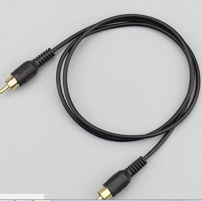Cavo coassiale Rg59 3.0-5.3mm JIS con schermatura a treccia, impedenza 75±5Ω e guaina in PVC per telecamere CCTV