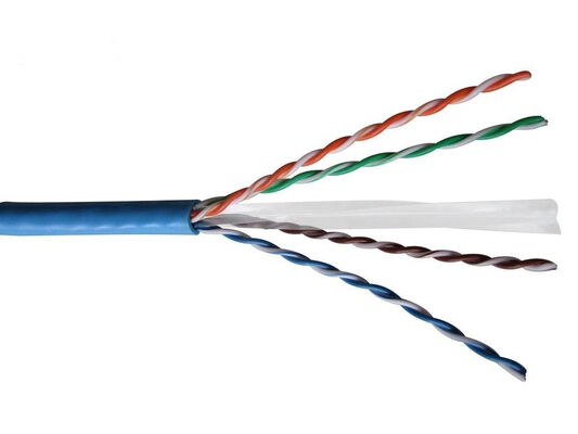 Cable Ethernet UL444 certificato CAT6 con trasmissione ad alta velocità e lunghezza di rotolamento di 305 m