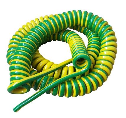 6C × 18AWG + 18C × 24AWG fili di rame in scatola isolante in PVC materiale TPU 80°C Cavo a spirale 300V