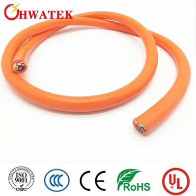 Cable di ricarica per veicoli elettrici a fili di rame nudo con isolamento EVI-2 e giacca EVM-1 per veicoli elettrici