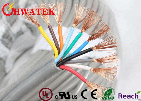 La protezione del PVC di 26AWG UL2464 ha isolato il cavo di segnale dell'elevatore