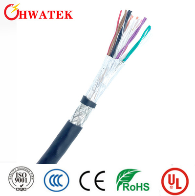 cavo UL2725 AWM2725 di 5x (1Px30AWG+A) +20Cx28AWG+ADB 80℃ 30V