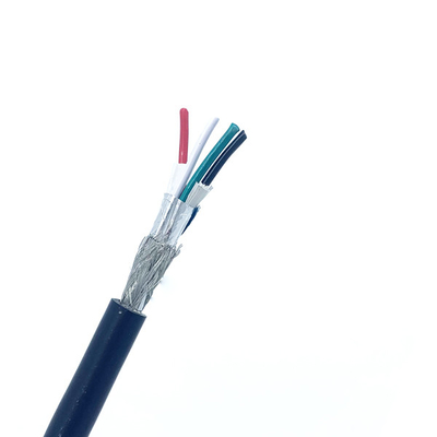 SE PVC GY IL OD 4.8mm Ul2464 di rame nudo CE 4CX22AWG del cavo